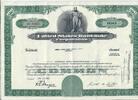 USA 100 Shares United States Banknote Corporation 1969, Aktie Wertpapier -