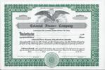 USA Colonial Finance Company, Aktie Wertpapier -