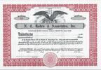 USA N.C. Roden & Associates, Inc, Aktie Wertpapier -