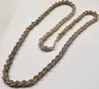 Silbercollier Halskette Silberkette Collier 925er Silber geflochtet , 3 reihig -