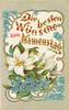 Präge AK "Namenstag " postalisch gelaufen und datiert 1912 -
