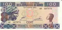 Guinea 100 Francs 2012 Banknote Geldschein unc 8,00 EUR prix TTC + 6,00 EUR frais d'envoi