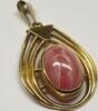  Goldanhänger Rhodochrosit Gold 8K, 333er Anhänger getragen, mit Gebrauc... 120,00 EUR prix TTC + 6,00 EUR frais d'envoi