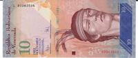 Venezuela 10 Bolivares Banknote Geldschein -
