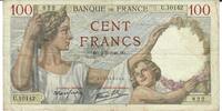 Frankreich 100 Francs Banknote Geldschein -