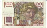Frankreich 100 Francs Banknote Geldschein -
