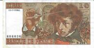 Frankreich 10 Francs Banknote Geldschein -