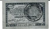 Frankreich 50 Centimes Banknote Geldschein -