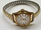 Schweiz mechanische Damenuhr vintage Oriosa Uhr Swiss made Handaufzug Flexiband 17 Jewels -