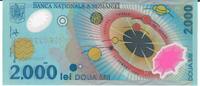 Rumänien 2000 Lei Banknote Geldscheine -