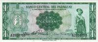 Paraguay 1 Guarani Banknote Geldscheine -