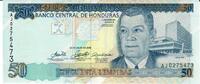 Honduras 50 Lempiras Banknote Geldscheine -