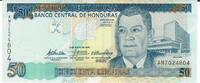 Honduras 50 Lempiras Banknote Geldscheine -