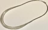Silber Collier 835er Silber Länge ca. 47 cm -