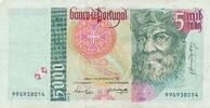 Portugal 5000 Escudos Geldschein Banknote 5 mils escudos -