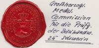 Deutschland-Altdeutschland Lacksiegel Deutschland - Altdeutschland Großherzogtum -