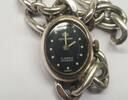 Mechanische Armbanduhr vintage 835er Silberuhr Uhr rotic 2000 Damenarmbanduhr Armreif Handaufzug Silber -