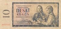 Tschechoslowakei 10 Korun 1960 Československo, Desat Koruna, Ceskosloven... 5,00 EUR prix TTC + 6,00 EUR frais d'envoi