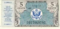 USA - Vereinigte Staaten v. Amerika 5 Cents Serie 472 Military Payment Certificate -