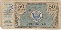 USA - Vereinigte Staaten v. Amerika 50 Cents Serie 472 Military Payment Certificate -