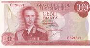 Luxemburg / Luxembourg 100 Francs -