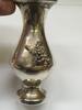 Antikware Kleine Vase Silbervase 900 Silber, Bauchvase, Blumenvase -