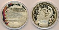 Deutschland vergoldet mit Swarovski, Moderne Medaille " Grundgesetz " -