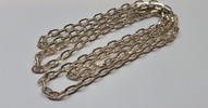 Lange 835er Silber Kette Anker Ankerkette Silberkette -