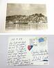 Postkarte an Claudia Schunke Zeichnung Horst Janssen handsigniert Karte 18.7.87 -