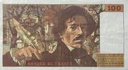 Frankreich 100 Francs Delacroix type -