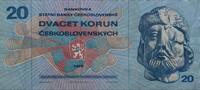 Tschechoslowakei 20 Korun -