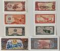 Laos, Kambodscha, Kambodscha, Laos 20 Kip, 0,2 Riel, 0,5 Riel , 500 Kip -