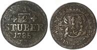 Altdeutschland/ Jülich-Berg 1/2 Stüber Karl Theodor -