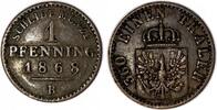 Altdeutschland/ Brandenburg-Preußen 1 Pfennig Wilhelm I. -
