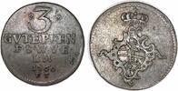 Altdeutschland/ Sachsen-Weimar Eisenach 3 Pfennige Anna Amalia -