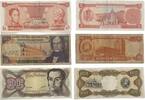 Venezuela 5,50,100 Bolivares Banknoten 3 Stück Lot -