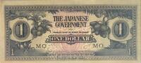 Malaysia 1 Dollar Banknote, unter japanischer Besatzung II 7,00 EUR prix TTC + 6,00 EUR frais d'envoi