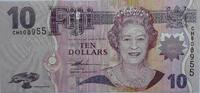 Fidschi Inseln 10 Dollars Banknote Fidschi Inseln -