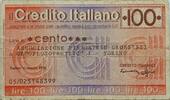 Italien 100 Lire Banknote -