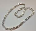 Massive Halskette Silberkette 925er Silber Kette Collier Königskette -