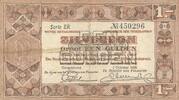Niederlande 1 Gulden Geldschein Banknote Zilverbon Serie ER -