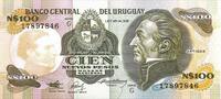 Uruguay 100 Pesos Banknote -