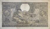 Belgien/Belgium 100 Frank(20 Belgas) Banque Nationale de Belgique, Nationale Bank Van Belgie -