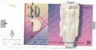 Mazedonien 10 Denari 1996 unc 6,00 EUR prix TTC + 6,00 EUR frais d'envoi