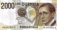 Italien 2000 Lire Banknote -