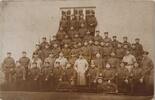 Deutschland Deutsches Reich AK Ansichtskarte Postkarte, I. WK Weltkrieg Feldpost, Fritz Recke, Militär Foto, Gruppenbild, Nürnberg -
