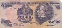 Uruguay 1000 Pesos -