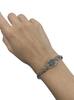 Goldschmuck Weissgold 14K, 585 er Gold Armband, Opalith, Armschmuck -