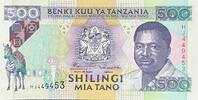 Tansania 500 Shilingi Banknote -