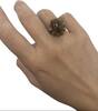 Goldschmuck Gelbgold vintage 8K, 333er Gold Ring Tigerauge, Goldring -